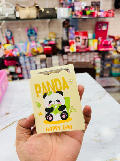 Cute Panda Mini Notepad – Kawaii Cartoon Design (Set of 2)